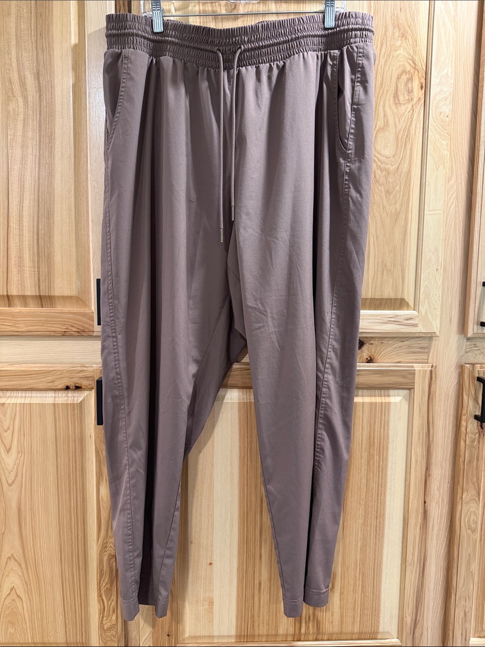 Gap Fit Women’s Size XXL Relaxed Pull On Drawstring Pants in Peppercorn Brown